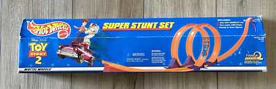 Hot Wheels Toy Story 2 Super Stunt Set Vintage NEW! SEALED BOX!