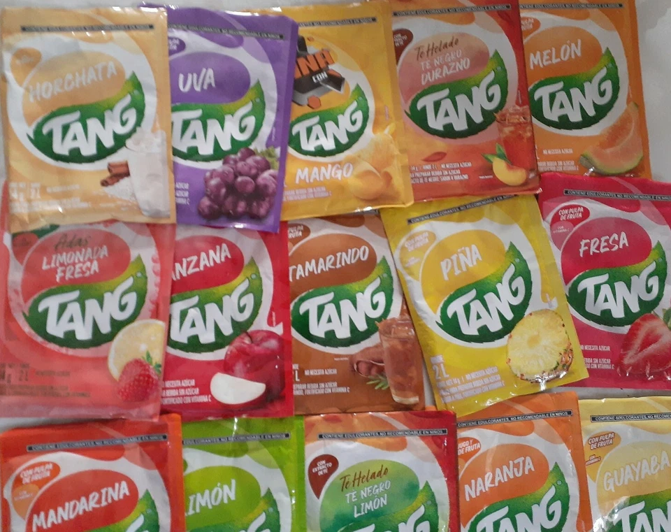 TANG 20 Sample Pack No Sugar Needed Makes 2 Liters Of Drink Mix 15g From Mexico - Image 4 of 4