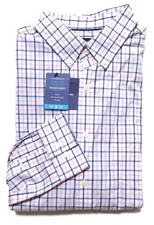 Croft  Barrow Classic Fit Dress Shirt Comfort Stretch Long Sleeve Size Large L