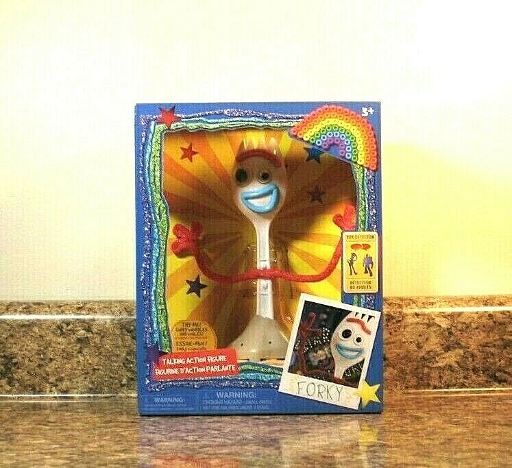 Disney Store Toy Story Forky 7” Talking Action Figure NEW