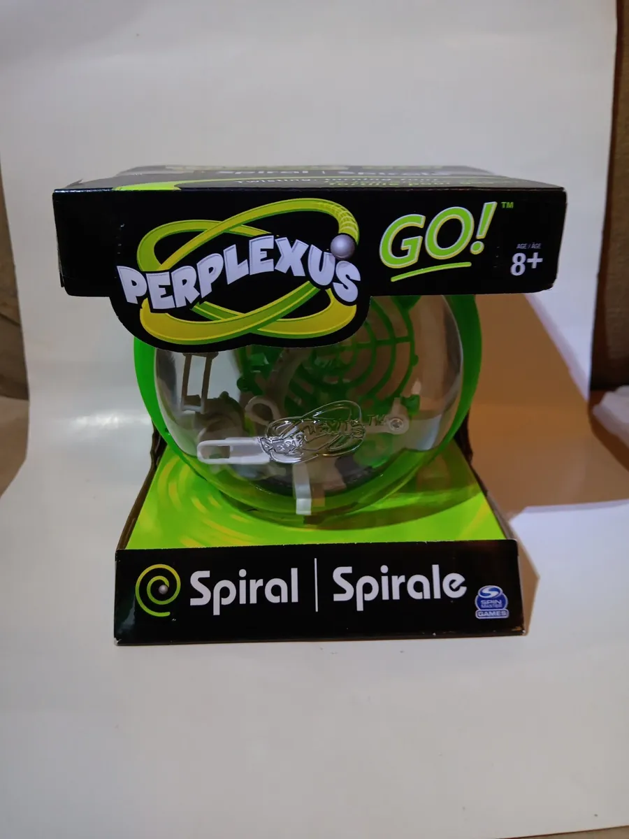 Perplexus Go Spiral Spin Master Games 3D Ball Puzzle Maze Brain Game Twist  Fun