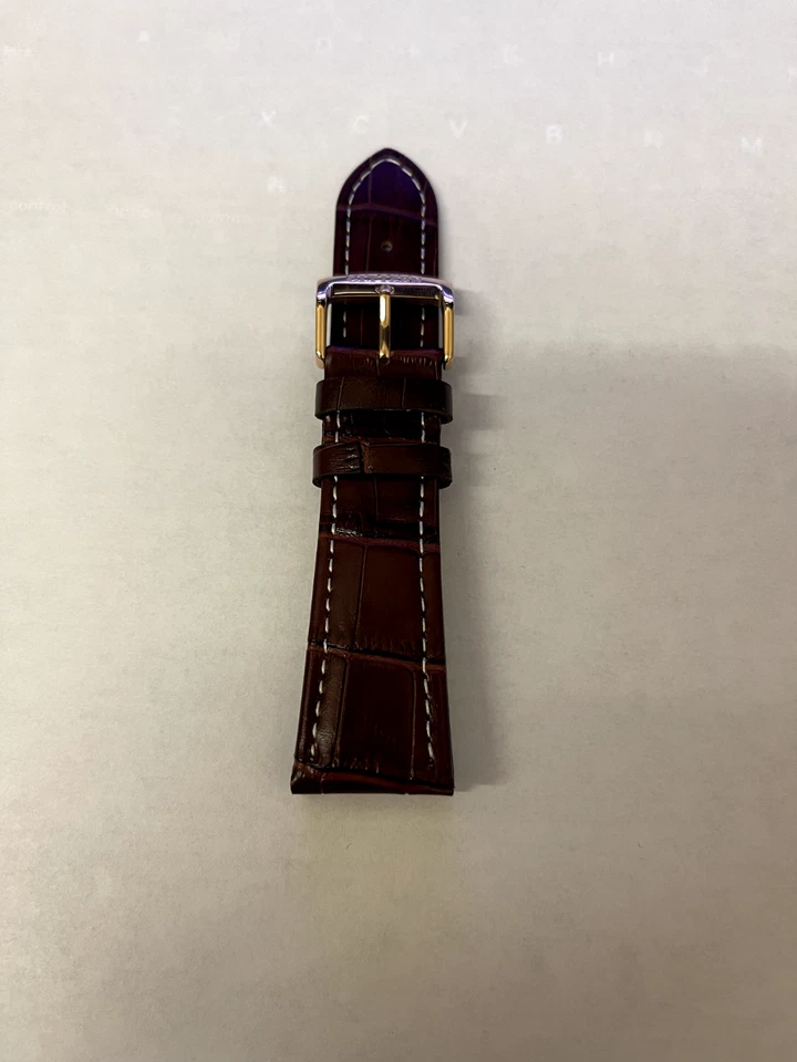 全新 Citizen 棕色皮革替换表带 适用于 CB5919-00X — 第 2/4 张图片