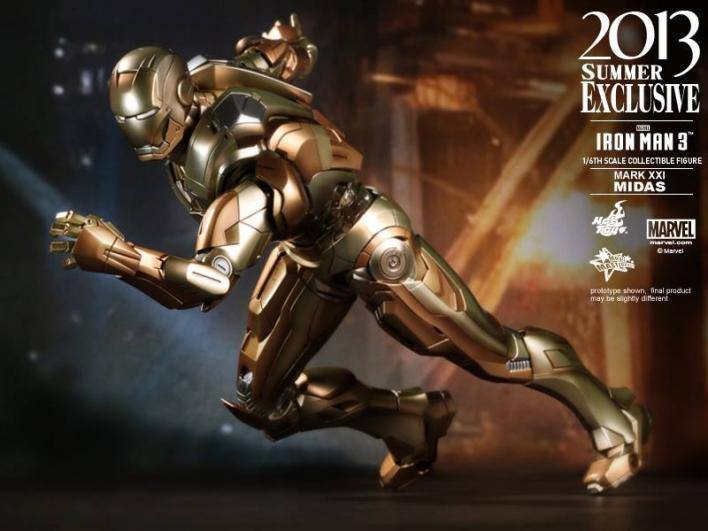 New Hot Toys 1/6 Iron Man 3 Mark 21 MK XXI Midas MMS208