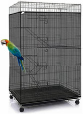 Adjustable Birdcage Seed Catcher Feather Catcher Bird Cage