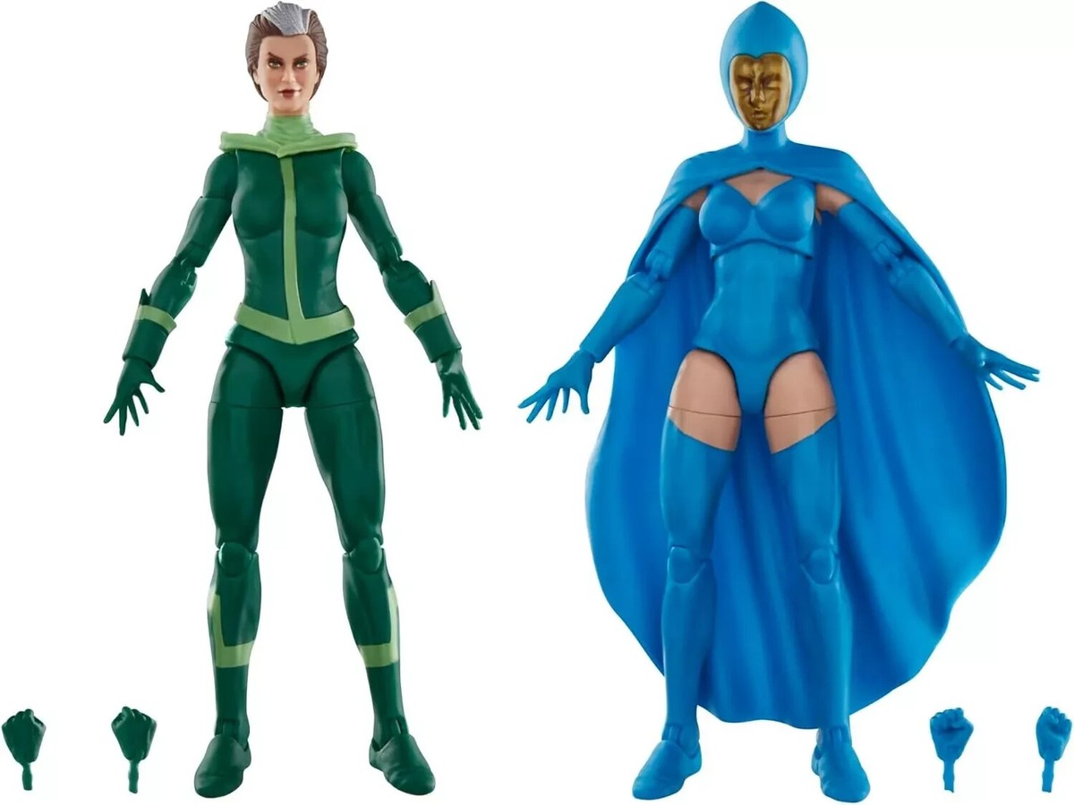 Marvel Legends Series X-Men Comics Rogue and Destiny 6