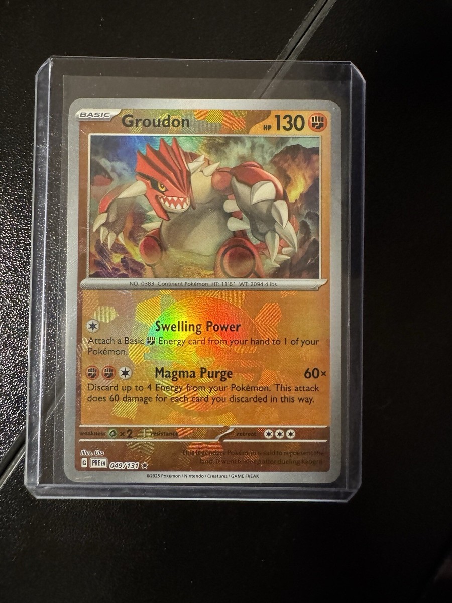 PSA10 グラードン マスターボールレア 080 GROUDON ポケモン PSA 10 Groudon Master Ball Foil 080/187 Terastal Festival