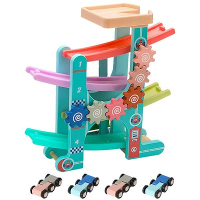 wooden ramp racer cars