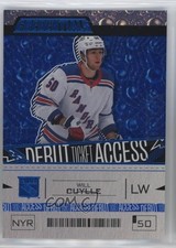 2023 Upper Deck Credentials Debut Ticket Access Blue /149 Will Cuylle #168 1dw5