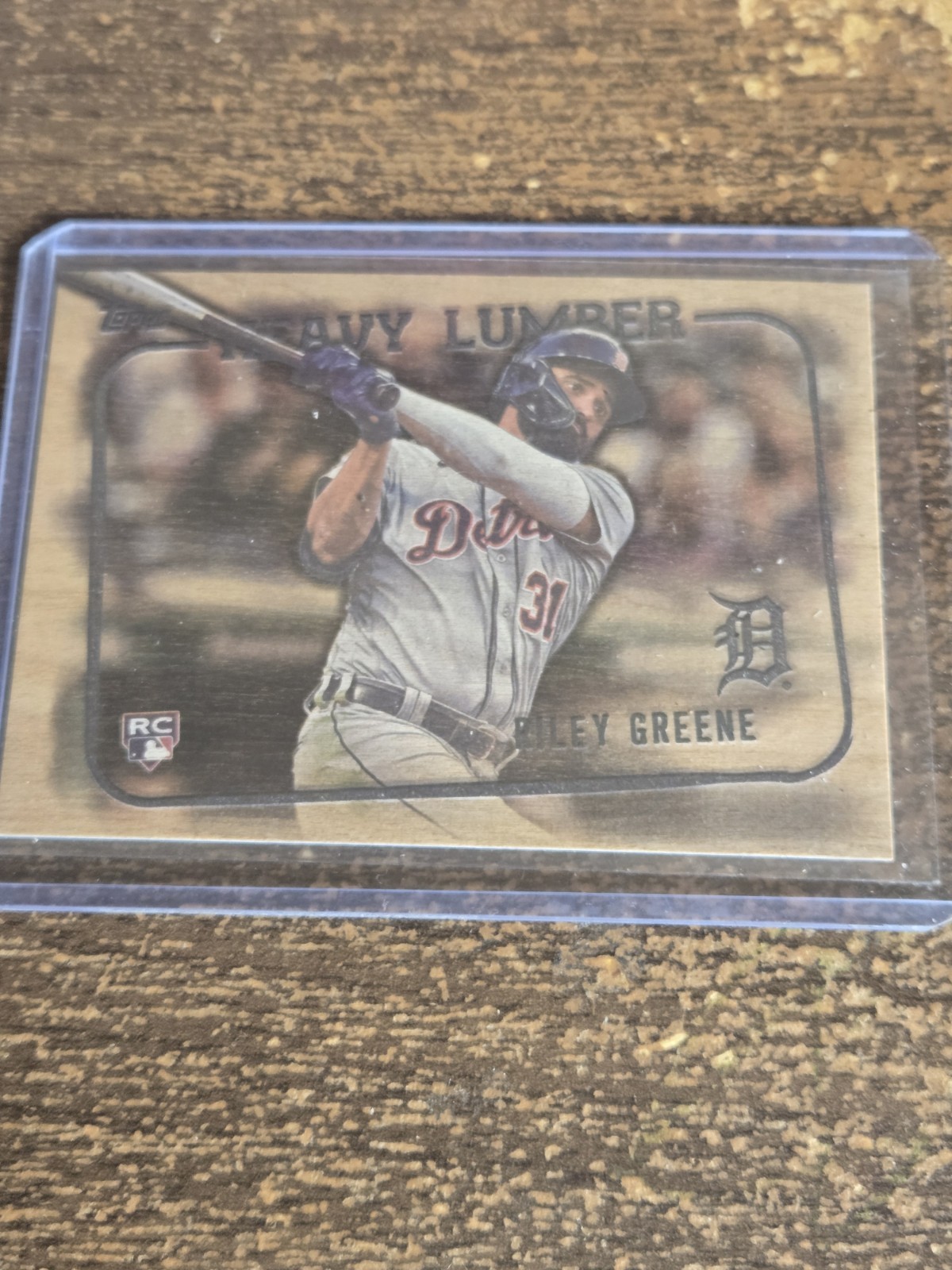2023 Topps Update Heavy Lumber RILEY GREENE #HL-48 RC SSP Case Hit TIGERS