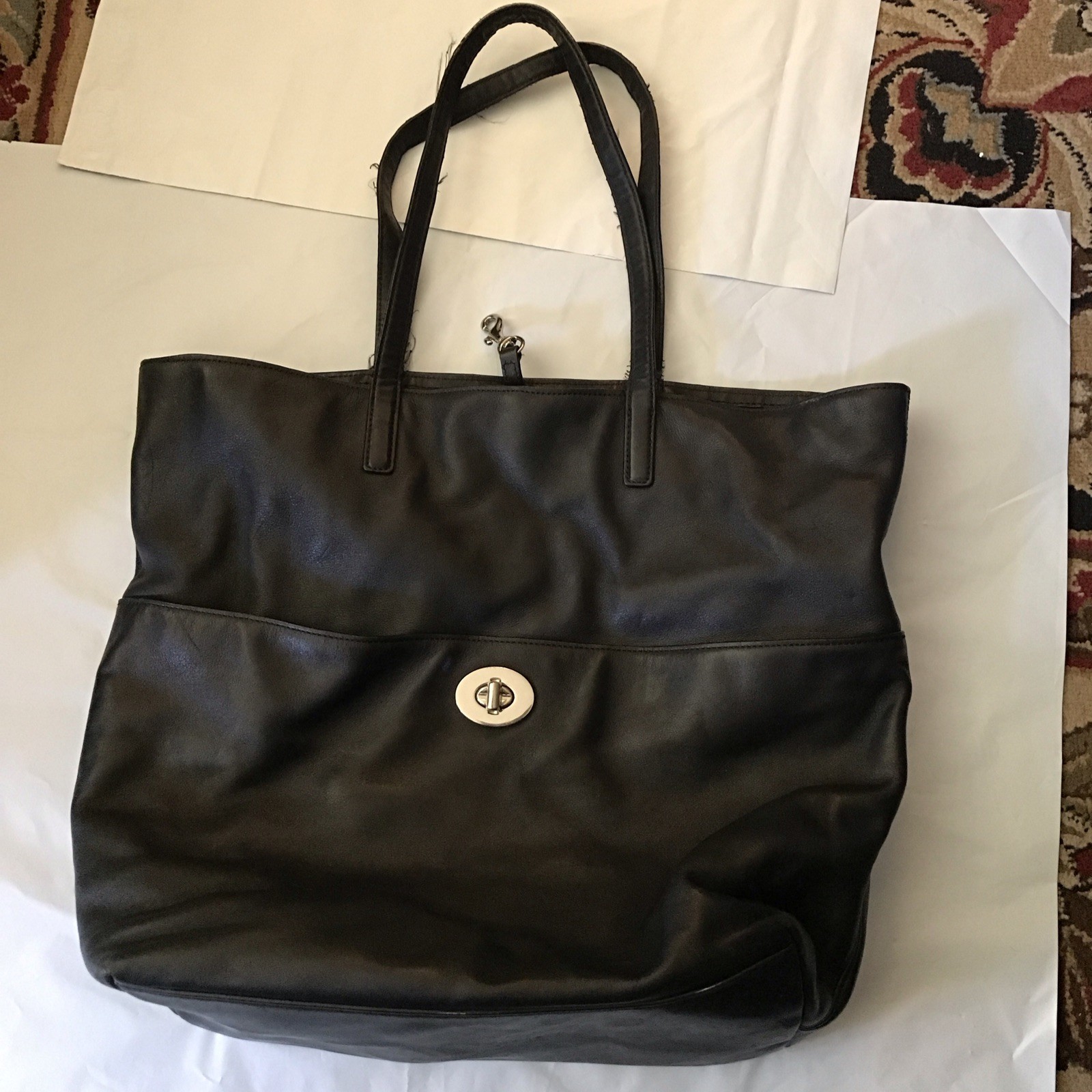 Coach Legacy Turnlock Tote Handbag 26461 | eBay