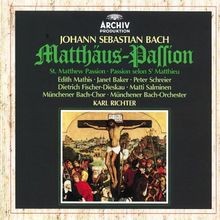 St Matthew Passion/Richter Ax3 (3 CD)  von Edith Math... | CD | Zustand sehr gut