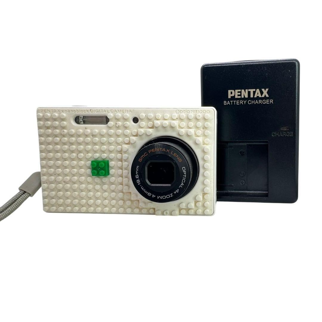 PENTAXペンタックスOptio NB 1000 nano block PENTAX Optio NB1000 Nano Block Digital Camera Untested Compact