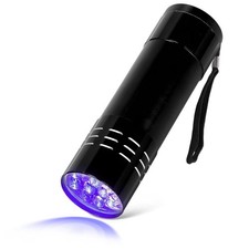 UV Black Light Torch, Ultra Violet, Forensic Blood, Gas Leak, Urine Detector UK