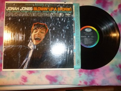 JONAH JONES QUARTET Blowin' Up A Storm LP 1964 Stereo 1st Press Jazz Clean