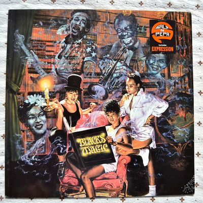 Salt n pepa: Black 'magic. 1990. Vinyl Vinyl 33'