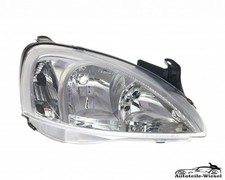 Scheinwerfer Halogen H1/H7 Rechts für Opel Corsa C X01 03-05