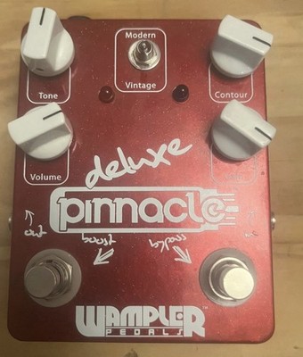Wampler Pedals Pinnacle Deluxe Distortion Guitar Effect Pedal