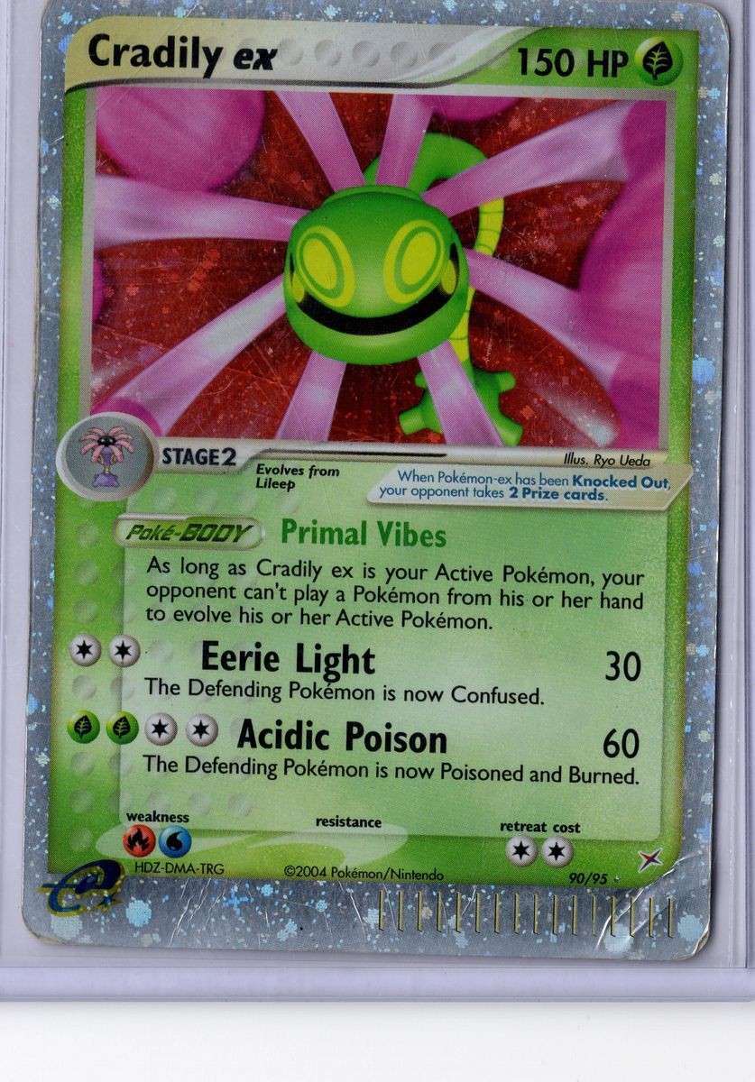 Cradily ex - 90/95 - Pokemon Team Magma & Team Aqua - DMG