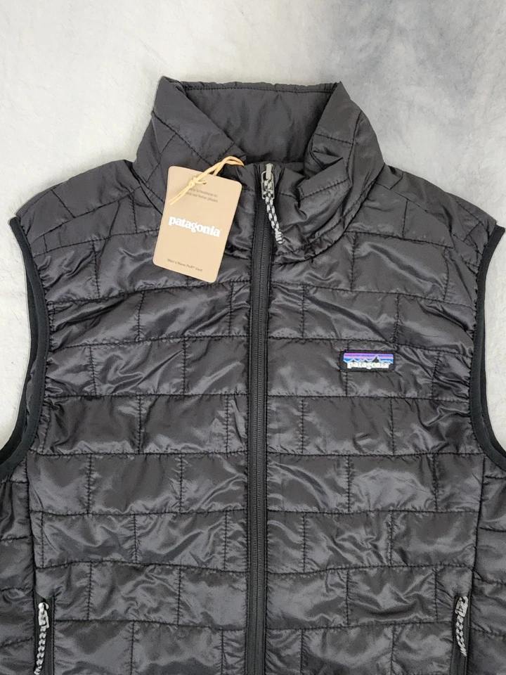 Patagonia Nano Puff Vest Black, Men's Size Large New With Tags - Image 2 of 4
