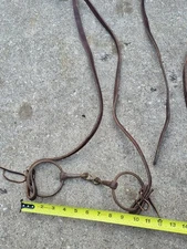 Weaver leather Rigged Headstall horse Bridle bite less 