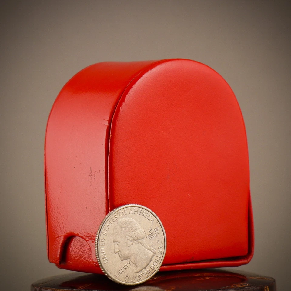 ⏰ 1950'S SWISS BUCHERER BY IMHOF MINIATURE TRAVEL ALARM DESK CLOCK CAL. 249 15J - Image 4 of 4