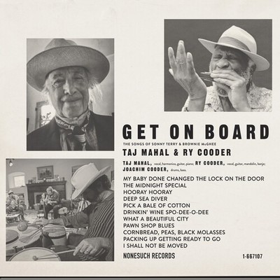 Taj Mahal & Ry Cooder - Get On Board [New CD]