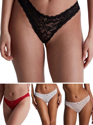 Aubade Rosessence Care Breifs Italian Brief Mid Rise Knickers Underwear Luxury