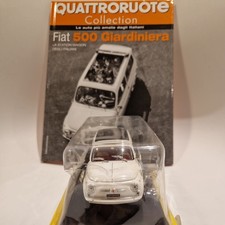 Fiat 500 Giardiniera 1/24 MIB Fabbri Editori Quattroruote + Libro