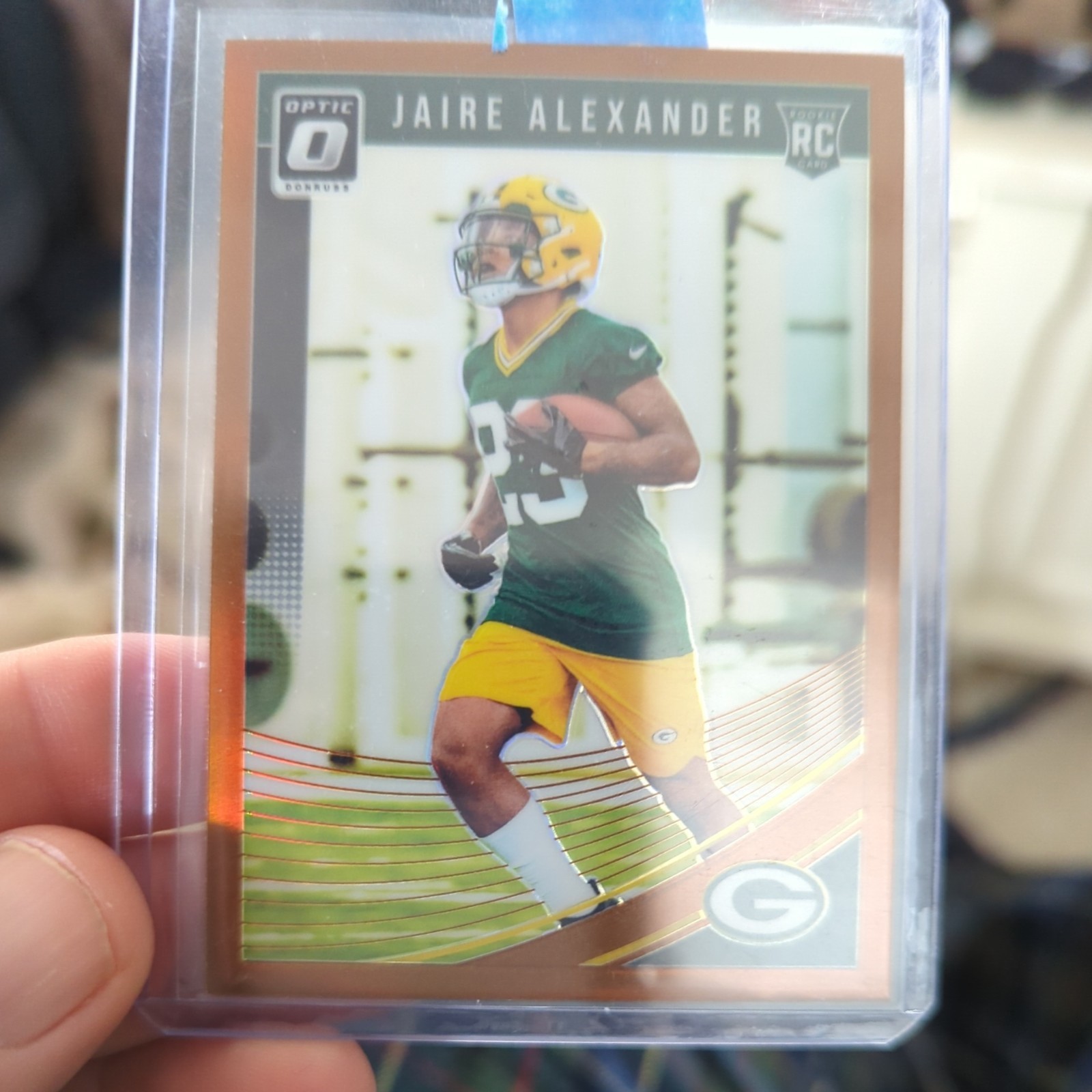2018 Donruss Optic Rookies Bronze Jaire Alexander #109 Rookie RC