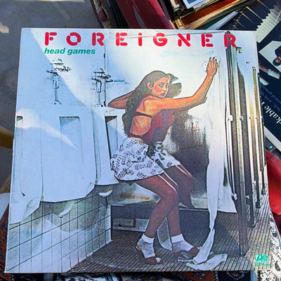 Foreigner Head Games 12'' Vinyl LP Record Atlantic Records Rock Release Title