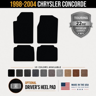 Avery Touring Front & Rear Floor Mats for 1998-2004 Chrysler Concorde #1JR
