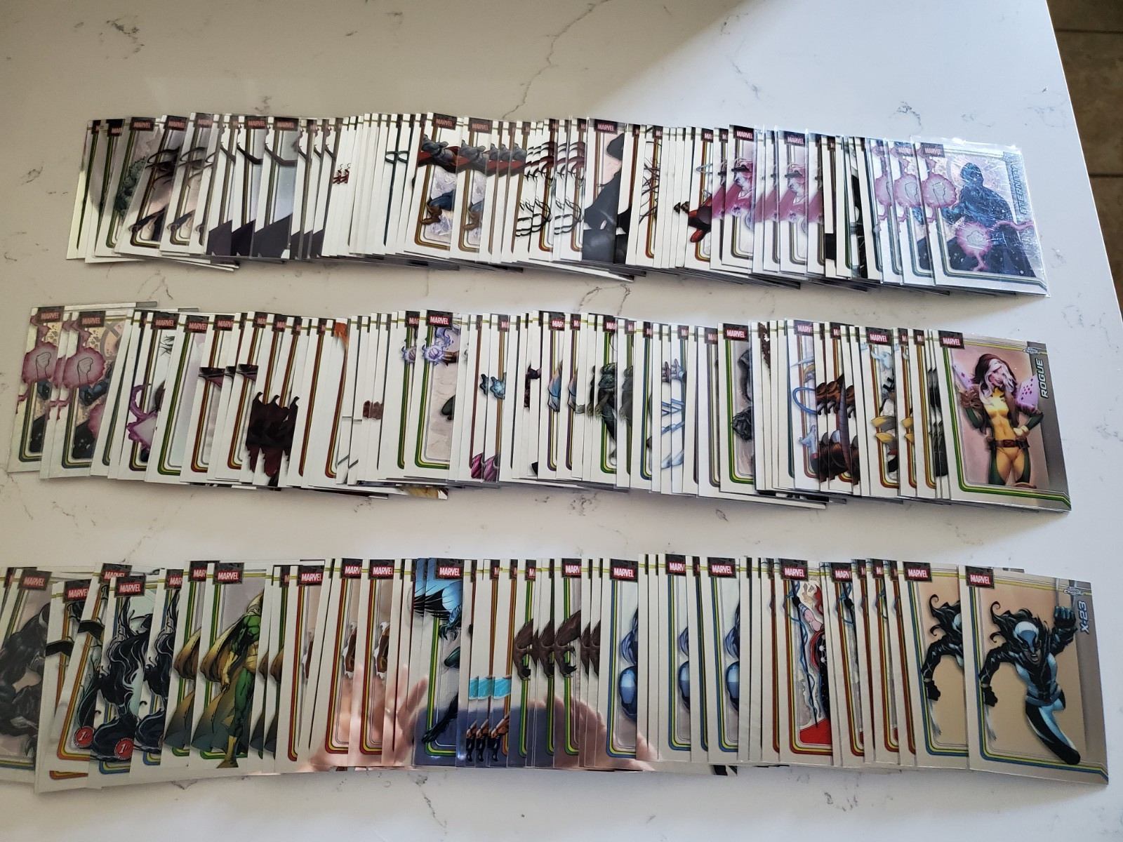 2026 Topps Chrome Marvel Refractor Singles 1-200 Choice Complete the Set