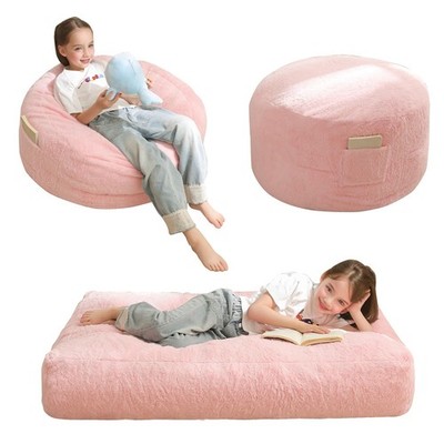 Bean Bag Chair Bed for , Convertible Bean Bag Folds from Lazy Chair to Floor ...
