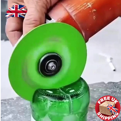 Diamant Glas Trennscheibe 100 mm Fliese Marmor Jade Kristall Schleifwerkzeug UK