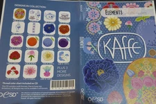 OESD ELEMENTS by  Kaffe Fassett #90047 multiformatted machine embroidery CD