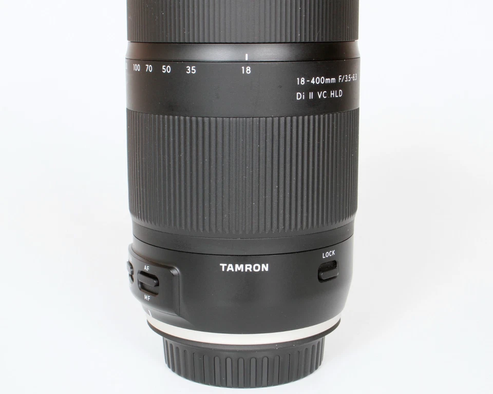 Lente Tamron 18-400 mm f/3,5-6,3 Di II VC HLD para Canon EF (negro) Foto 4 de 4