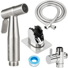 Bidet Handbrause Sprayer für WC Hand Bidet Sprayer Set mit G1/2" TVentil, Sc...