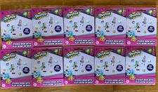 Vintage Shopkins Sticker Book 111 Stickers and Play Scene. Lot of 10.Party Favor