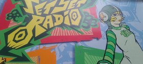 Sega Dreamcast Jet Set Radio Promotional Poster.  Original. Sega.