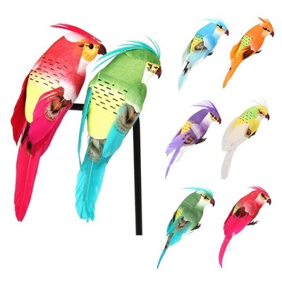 Animal Bird Lawn Figurine High Simulation Garden Landscape Foam Decoration SET