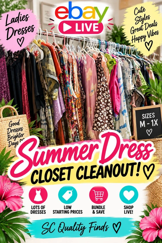 Summer Dress Closet Cleanout