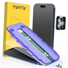  2 Pack for Screen Protector 6.3 Inch + 1 Set Camera Lens iPhone 17 Pro Matte