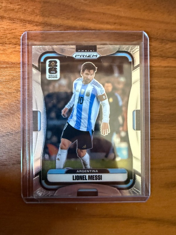 Lionel Messi 2026 Panini Prizm FIFA World Cup Base Set #10 Argentina