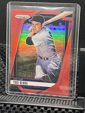Yogi Berra  2025 Prizm - Red Prizm #125/299 - #264 Yankees