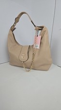  NWT  Y2K Juicy Couture  BEIGE Monogram Shopper Tote Handbag Purse