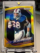 2025 Prizm Black Joe DeLamielleure Gold 8/10 - Buffalo Bills
