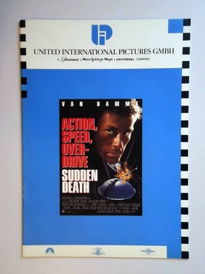 Sudden Death - Jean-Claude Van Damme - Powers Boothe - Presseheft