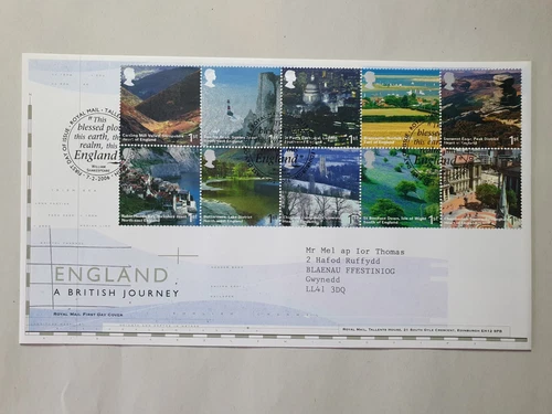 FDC - 2006 - ENGLAND A BRITISH JOURNEY  - FIRST DAY COVER - FREE POSTAGE #1360