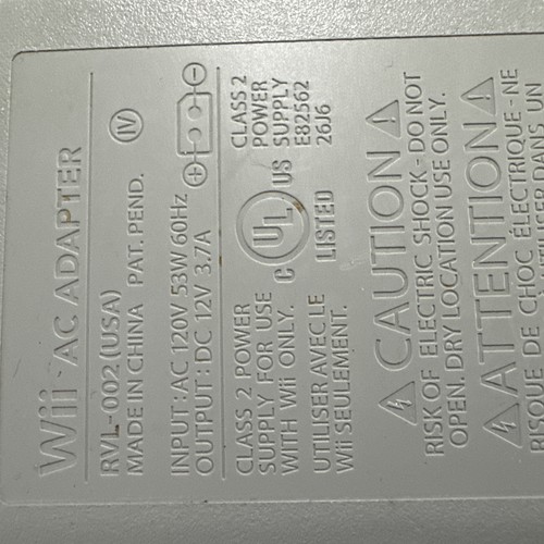Nintendo RVL-002 AC Power für Nintendo Wii gebraucht in gutem Zustand - Bild 2 von 7