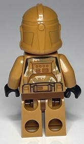 LEGO SW0606 Clone Trooper (Minifigure Phase 2, Star Wars Geonosis, 75089)